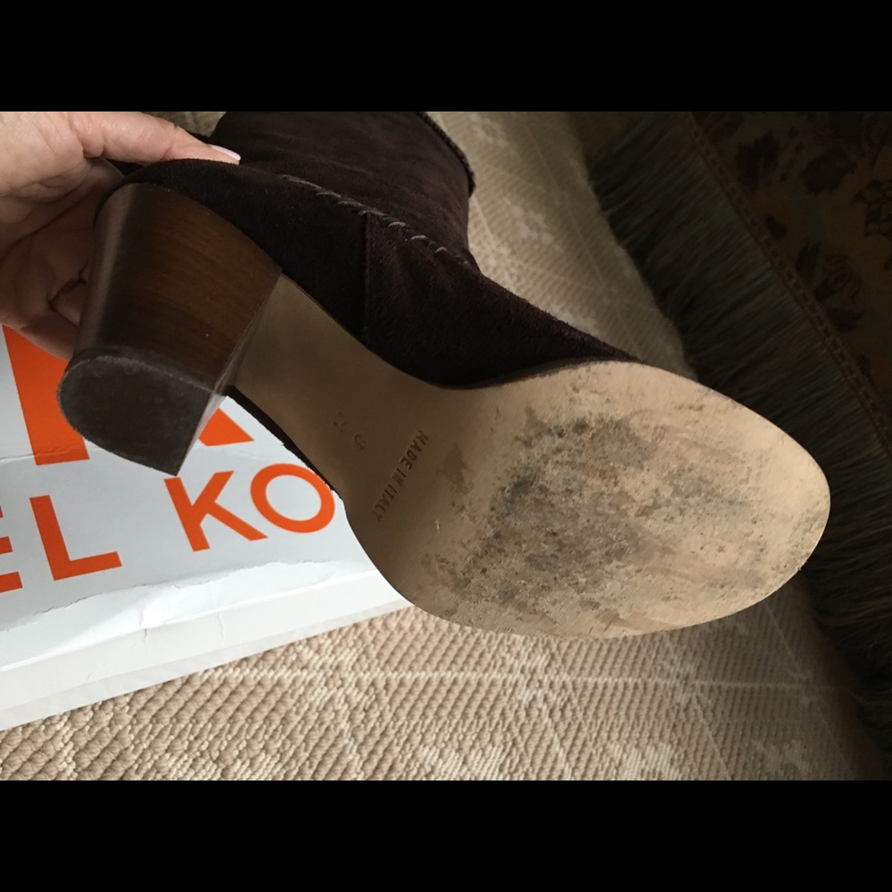 Michael Kors suede boots Size 8 brown from Neiman’s - Picture 7 of 8